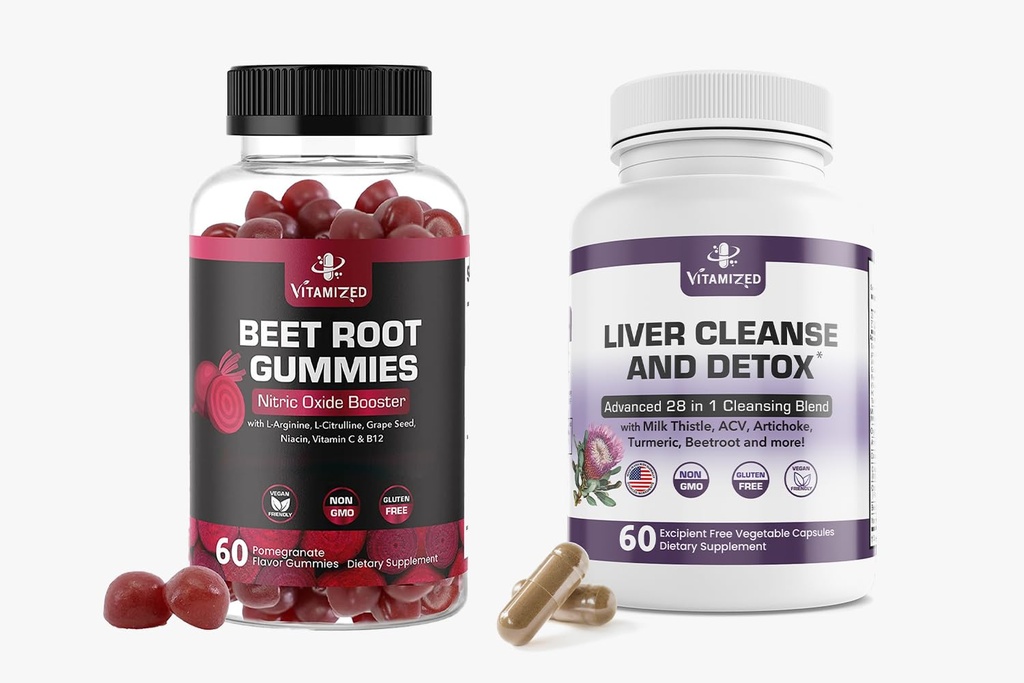 Holistic Wellness Combo: Liver Support & Beet Root Gummies
