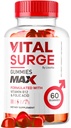 Vital Surge - Vital Surge para Hombres Gummies, Vital Vita Surge Max Maximum Strength 1050 MG, VitalSurge Supplement Support Gummy Advanced Formula, Premium Vitamin Gomitas (60 Gummies)