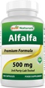 Mejores Naturales Alfalfa Green Super Food 500 mg 180 Capsules (180 Conde (Pack of 1))