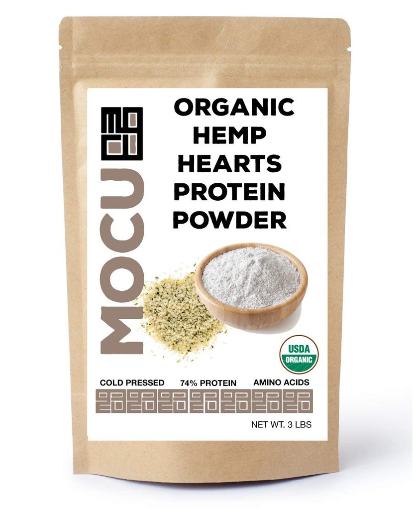 Get Chia Organic Hemp Heart Protein Powder-74% ← 22 Grams Protein Por Serving I Cold Procesado &amp; Almacén tóxico Fabricado en el corazón del cáñamo ← (6 LBS (2 X 3 LB Bags)