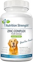 Zinc for Dogs to Support Healthy Skin " Coat, Promote Normal Growth, Balanced Immune Function " Cellular Metabolism, with Biotin, Folate, Selenium " Vitamin E, 120 Chewable Tablets