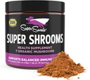Super Snouts Super Shrooms Mushroom Immune Support Suplemento para perros y gatos, 2.64 oz - Hecho en EE.UU. Orgánica No GMO, Immune Health for Strong Immunity, 7 Mushroom Blend Powder