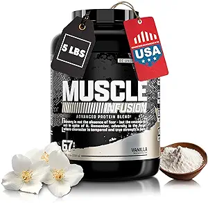 Nutrex Research, Vanilla Whey Protein Powder ← 5 Ib Tub of Isolate Protein Silencio w/EAA &amp; Hi BCAA for Muscle Gain ← Muscle Builder for Men &amp; Women  durable Sports Nutrition ← Delicious Taste and Texture