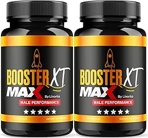 (2 Pack) Booster XT For Men, MAX Strength Men's Supplement, Booster XT, Booster XT for Men Reviews, BoosterXT, Booster XT Reviews, Buster XT, Booster X T Capsules Pro Supplement Pastilla, 120 Capsules