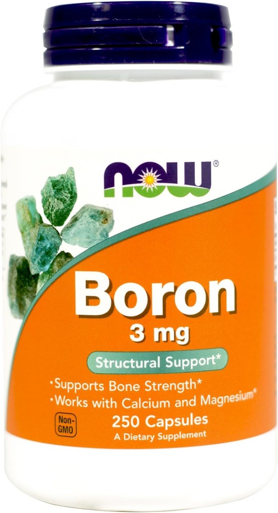 AHORA Borón, 3 mg, 250 cápsulas (Pack of 2)