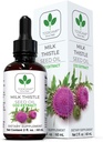 Aceite de semilla de leche Extracto 2 fl oz - CO2 Extracto de carburante líquido - Rico en Silymarin, VIT E, Zinc, Omegas, Tocopherols - Sabor dulce y agradable
