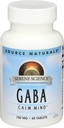 Fuente Naturals Serene Science GABA, para una Mente Calma, 750mg - 45 Tablets