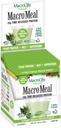 MacroLife Naturals MacroMeal Vegan Vanilla Superfood Suplemento Polvo Proteína + Verdes, Probióticos, Enzimas Digestivos, Fibra - Energía, Detox, Immune - No GMO, Sin gluten- 10 Embalajes