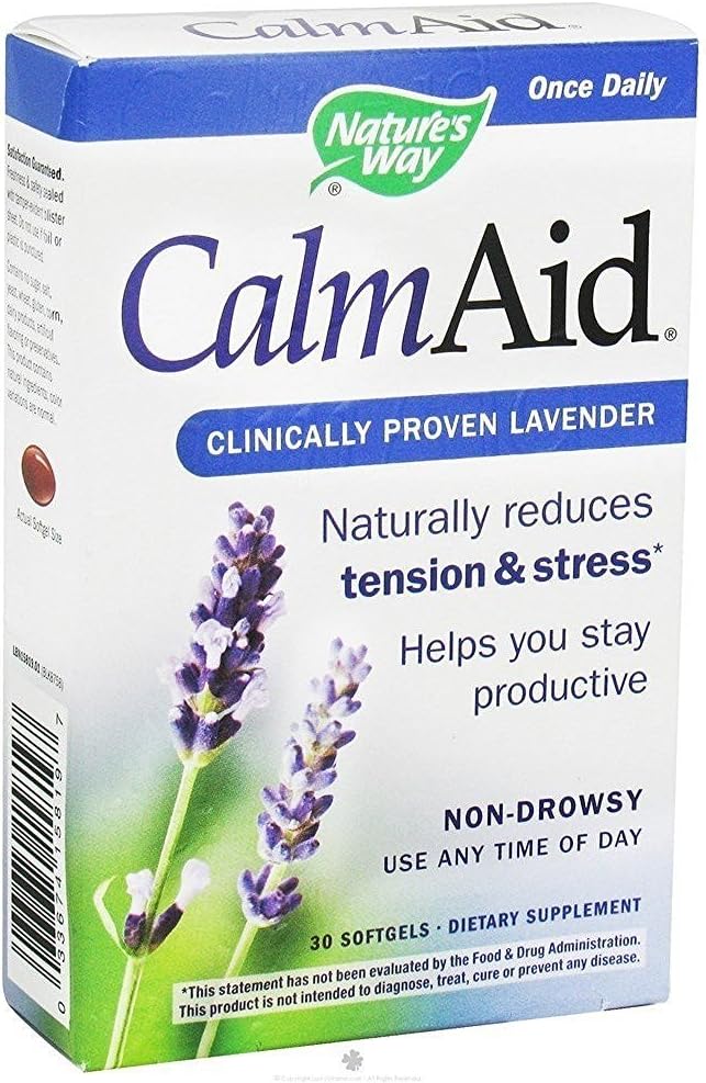 Manera de la naturaleza Calma-aid, 30 Softgels