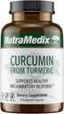 NutraMedix Curcumin - 500mg Cápsulas Turméricas - Promueve una Respuesta Inflamatoria Saludable, Sistema Inmunitario, Cerebro, Corazón " Apoyo al hígado (120 Cápsulas)