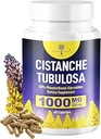 Calidad Orgánica Cistanche Tubulosa tención1000mg 60 Capsules tención50% Echinacoside, Acteoside, Tubuloside B de Glycosides Total Phenylethanoid. A Natural Energy Supplement for Strength, Performance, Vitality