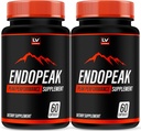 LIVORKA (2 Pack) Endopeak - Endopeak for Men, Endopeak Pills, Endopeak Capsules, Endopeak Male Performance, Endopeak Supplement, Endopeak Reviews, Endopeak Male Pills, 120 cápsulas para 2 meses