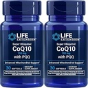 Super Ubiquinol CoQ10 con PQQ, 30 softgels (Pack of 2)