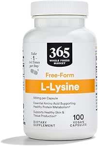 365 por Whole Foods Market, L-Lysine 500mg, 100 Cuenta