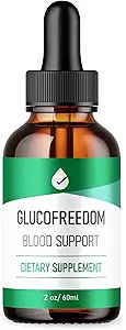GlucoFreedom Drops - Official Formula - GlucoFreedom Liquid Drops Advanced Formula, Gluco Freedom Drops Alt Pills, GlucoFreedom Drops Reviews, Overall Wellness Maximum Strength Support USA Made (2oz)
