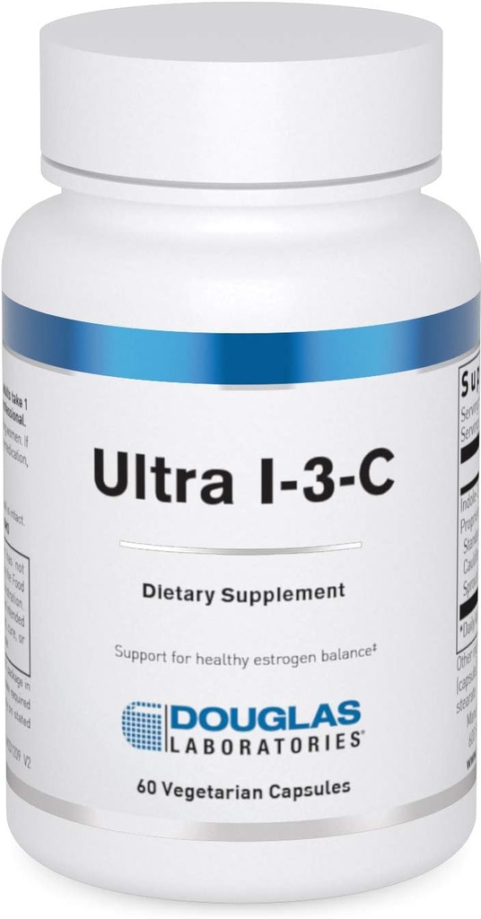 Douglas Laboratories Ultra I-3-C ← Indole-3-Carbinol es un Blend Propietario de las Verduras Crucíferas ← 60 Capsules
