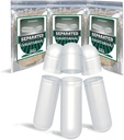 wananfu Pre-Separated Empty Capsules 0 Vegetariano (1000 Cuenta), Clear Fillable Veggie Pill Capsules Tamaño 0 para hacer sus propios suplementos