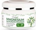 Magnesium Glycinate 220mg High Absorption Magnesium Powder for Sleep, Calm, Powdered Chelated Magneisum bisglycinate Glicinato de Magnesio 190 Serving