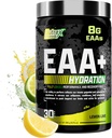 Nutrex Research EAA Hydration ← EAAs + BCAA Powder ← Recuperación de músculos, fuerza, construcción de músculos, duración 8G Aminoácidos esenciales + electrolitos  durable (Packaging My Vary) 30 Servings (Lime de limón)