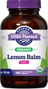 Cosecha Salvaje de Oregon Certificada Orgánica Limón Balm Herbal Suplemento 1125 MGS, 180 Conde
