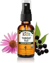 Herb Pharm Kids Certified-Organic Alcohol-Free Throat TLC Herbal Spray, 1 Ounce