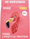 BIRDMAN Fitmingo Vegan Protein Powder con Inositol, Colagen Boosters, Acido Hialurónico y Vitaminas ANTE Bajo Carb, Dairy Free, Baja Calorie Ø 23g Planta Basada Blueberry Protein Polvo con Myo-Inositol