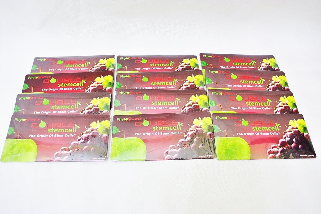 12X PhytoCellTec Apple y Grape StemCell doble suplemento anti envejecimiento