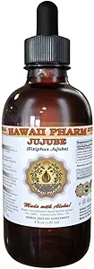 Jujube Liquid Extract, Jujube (Ziziphus Jujuba) Dried Fruit Powder Tincture Suplemento 4 oz