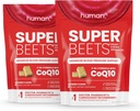 HHN SuperBeets Heart Chews Advanced - 100 mg de CoQ10 Plus Beetroot &amp; Grape Seed Extract, 120 Conde