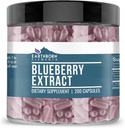 Elementos tercos Blueberry 10:1 Extract Capsules, Puro ' Undiluted, No Additives