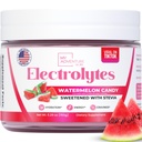 Zero Sugar - Watermelon Candy Electrolytes Polvo - Refreshing Hydration - Caffeine Free Energy with All Natural Ingredients - Vegan, Keto y Paleo - Sugar Free Electrolytes Drink Mix - 30 Servings