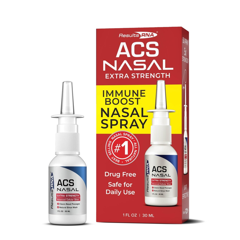 Resultados ARN - ACS 200 Nasal Extra Strength – El lavado Nasal más eficaz disponible. Limpia los pases de Nasal ayudándote a respirar profundamente, día y noche. Probada clínicamente. Doctor recomendado (30 porciones)