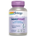 SOLARAY Immufight Maximum Daily Defense, All Day Immune Support, Vitamina C, Vitamina D, Zinc, Probiotics, Monolaurin, Acerola &amp; Más, Vegan &amp; Gluten Gratis, 60 Day Guarantee, 30 Servings, 90 VegCaps