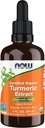 AHORA Suplementos de alimentos, Extracto Turmérico Orgánico Certificado, Herb Ayurvedic, Extracto Líquido, Rota Turmérica Orgánica 2 onzas de fluido