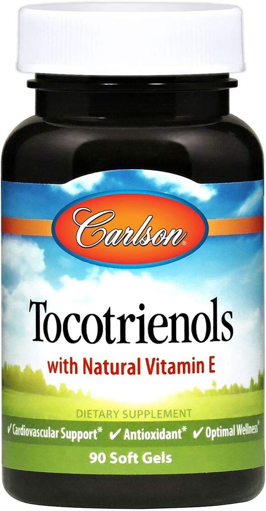 Carlson Tocotrienols con vitamina E 90 Sgels