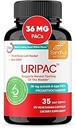 Sandhu's Uripac 36mg PACs clínicamente Probadas 35 cápsulas con 9X High Strength Cranberry Extract ← Soporta UTI Evitación, Kidney Cleanse Detox y Reparación permanente All Natural and Sugar Free Pills for Women