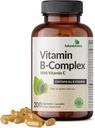 Futurebiotics Complejo Vitamina B con Vitamina C Apoya la Producción Energética, Sistema Nervous & Immune Support - Non-GMO, 200 cápsulas vegetarianas