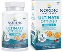 Nordic Naturals Ultimate Omega Jr., Fresa - 90 Mini Soft Gels - 680 Total Omega-3 con EPA &amp; DHA - Brain Health, Mood, Learning - Non-GMO - 45 Servimientos