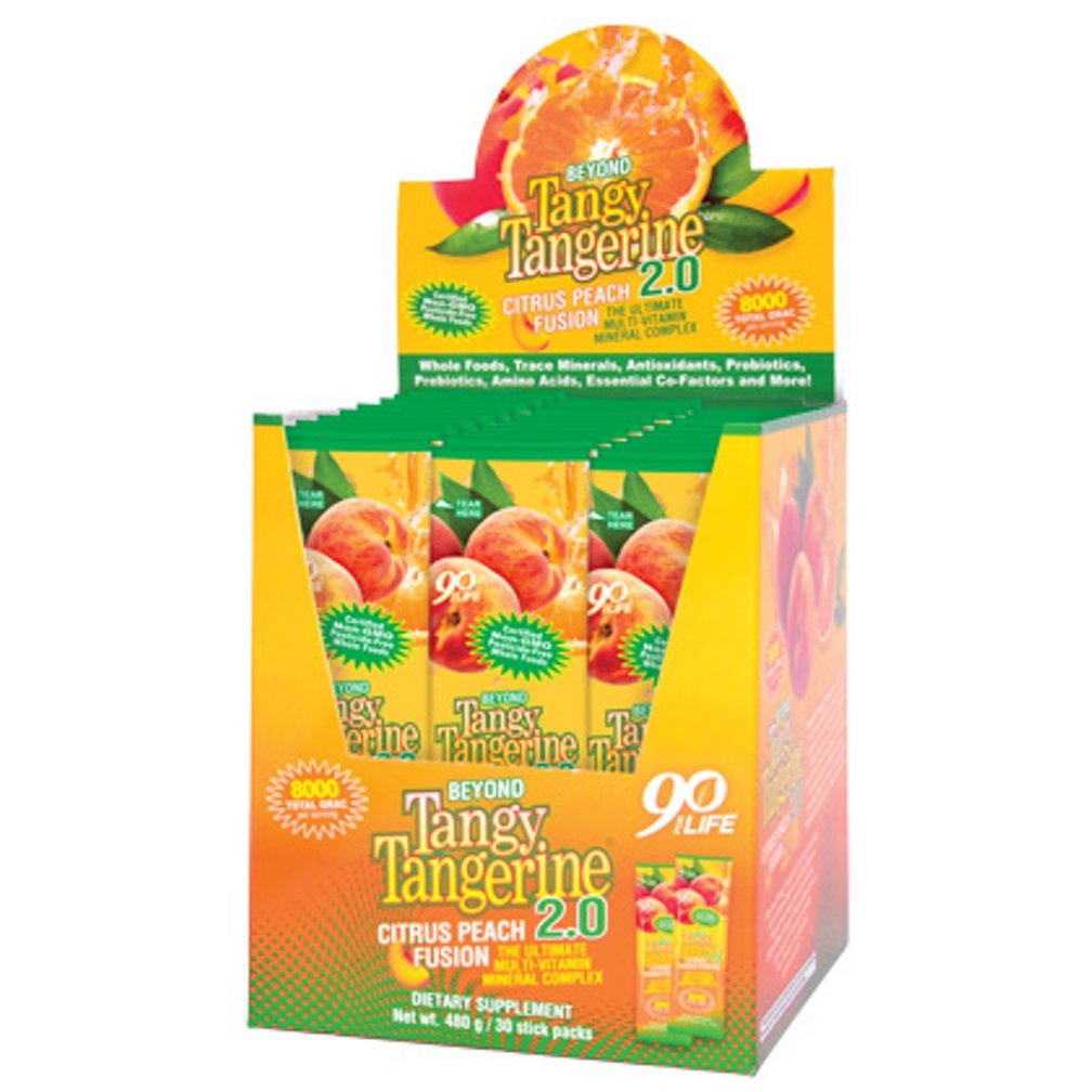 Más allá Tangy Tangerine 2.0 30 Stick Packs