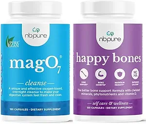 nbpure MagO7 Detox y Cleanse + Happy Bones