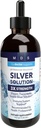 Alkaline Estructurado Plata Líquido 30ppm - Avanzado Apoyo Inmunitario Liquid Drops - Extra Fuerza Colloidal Suplementos Minerales - Hecho en EE.UU. (4 oz)