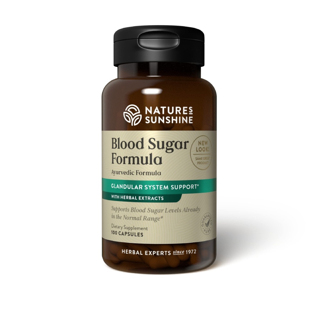 Sunshine Blood Sugar Fórmula, 100 caps