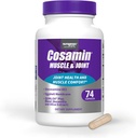 Nutramax Cosamin® Muscle & Joint, Works to Decrease Cartilage Breakdown, Protects Joints, and Reduces Muscle Soreness, 74 Capsules