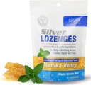 Silver Biotics Colloidal SIlver Lozenges ← 60 PPM Ag4O4 SilverSol  Immune Support + Throat Soothing Lozenges ← Manuka Honey ← 21 Count