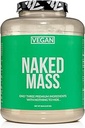 NAKED Vegan Mass - Natural Vegan Weight Gainer Protein Powder - 1.230 Calories, Non-GMO, Soy &amp; Gluten Free, No Artificial Ingredients - 8LB Bulk - 11 Servings