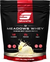 Suplementos Granitos Los prados Whey Protein Isolate Protein Powder para el músculo magro con 150 Calories, 2g Fiber, 1g Sugar (30 Servings), Vanilla Ice Cream Flavor