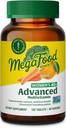 MegaFood Women's 40+ Advanced Multivitamin for Women - Dr Formulated - Vitamina B, Vitamina D3, Vitamina K2 " Choline - Metabolismo energético, salud cerebral " Bone Health - Vegetarian - 120 Tabs (60 porciones)