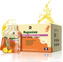 Citrato de magnesio Suplemento líquido 280 mg con bromelaina, vitamina C, D3, B6, zinc, alta absorción de la bebida de citrato de magnesio para el estreñimiento, Zzz & Energy