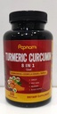 Cápsulas de Curcumina Turmérica - con Ashwagandha, Boswellia, Triphala, Ginger, Basil Santo, Moringa y Pepper Negro - 150 Píldoras 5 Month Supply