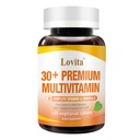 LOVITA Premium Multivitamin for Adults 30+ with Enzymes, Turmeric & Comprehensive Nutrient Support - 120 Vegetarian Tablets